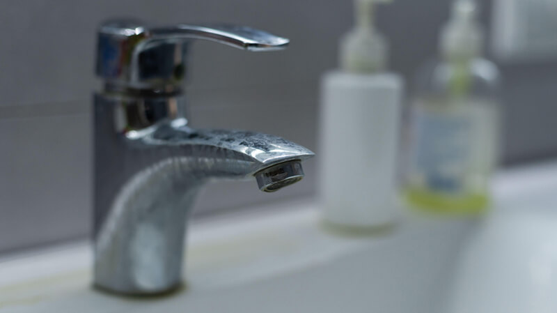 water limescale