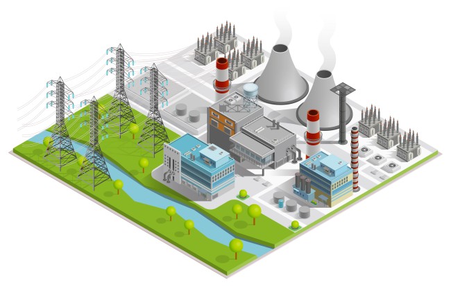 power station for production